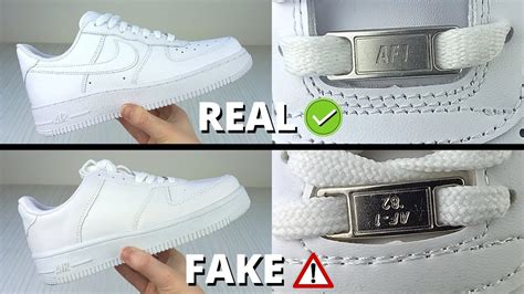 Fake vs Real Nike Air Force 1 / How To Spot Fake Nike Air Force .